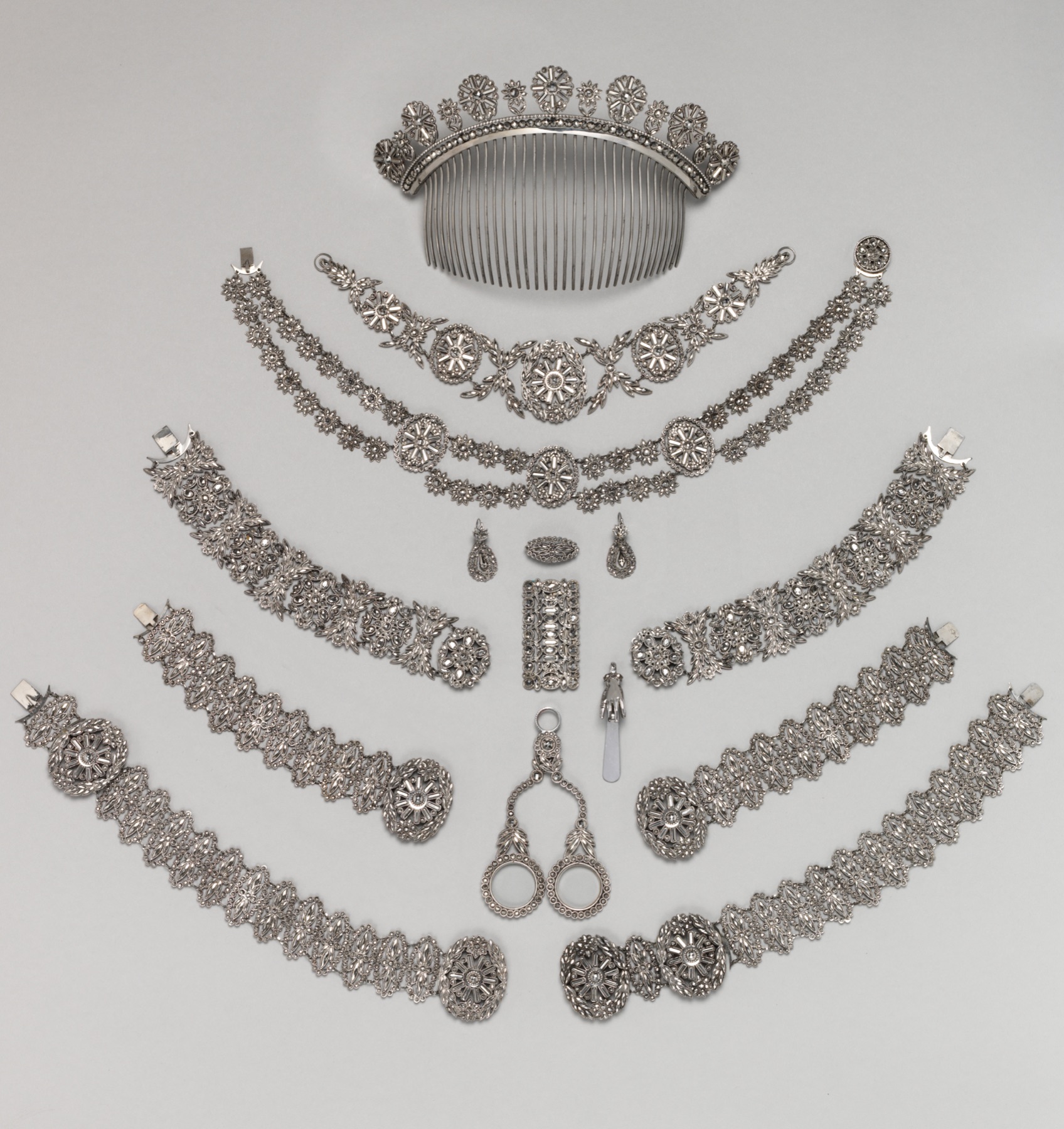 Collier de diamants Belle Époque